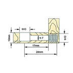 Heavy-Duty Knock-Down Connector