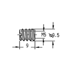 Embedded Nut SHX0031C Ø9.5 M5