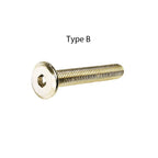 Flanged Countersunk Hex Socket Screw Class 4.8