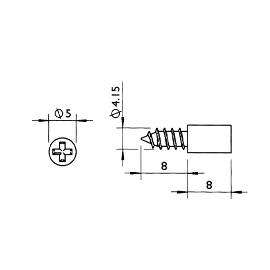 层板托 4.8级预钻 Ø3 mm 孔