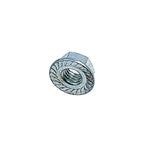 Flanged Nut – Steel, Zinc Plated (Blue Passivated)