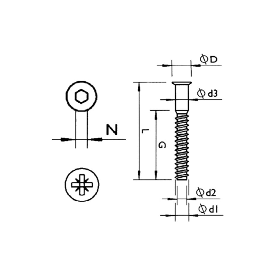 Confirmat Screw