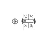 Connecting Bolt for Double Panels