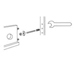 Crescent Nut Connector