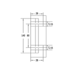 Solid Wood Post Connector