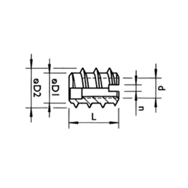Embedded Nut SHX0031E