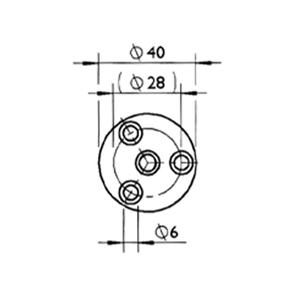 3-Hole T-Nut