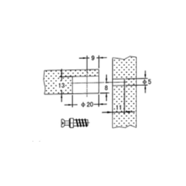 Shelf Support Connector QH00021