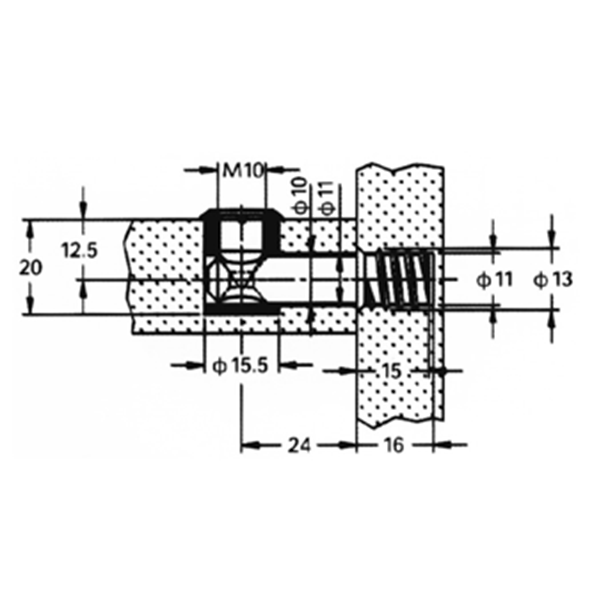 Pipe Connector Fitting SHX0034A