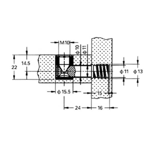 Pipe Connector Fitting SHX0034B