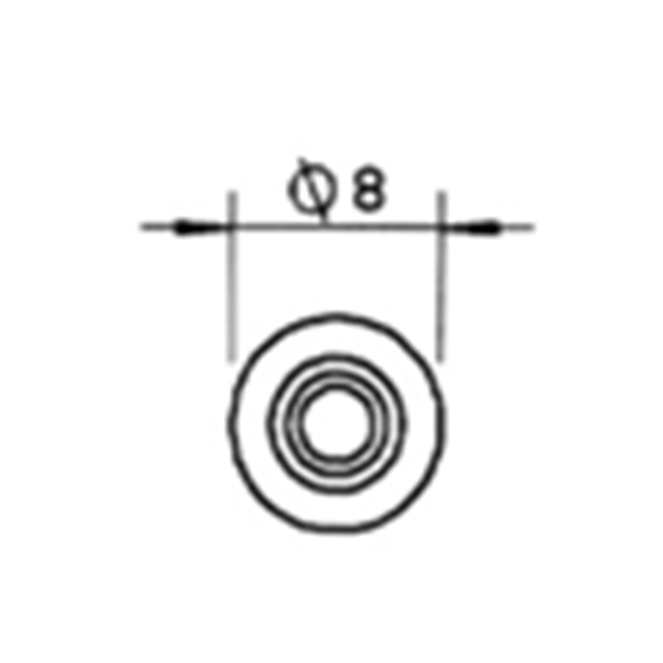 Threaded Rubber Bumper