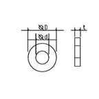 Nylon Plain Washer