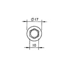 Threaded Insert Nut for Wood