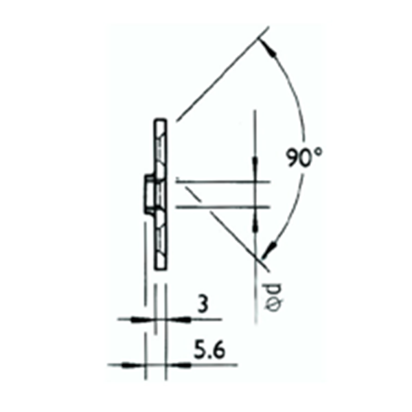 3-Hole T-Nut