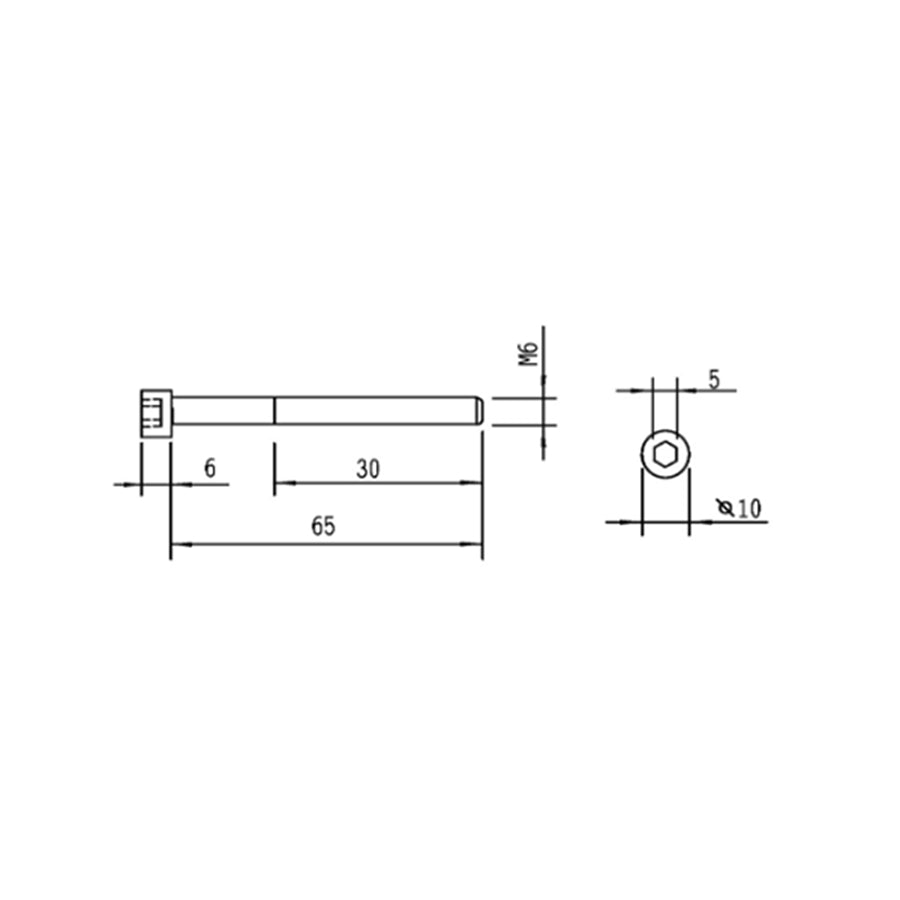 Solid Wood Dining Chair Knock-Down Fittings / Connecting Fittings