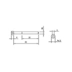 Solid Wood Dining Chair Knock-Down Fittings / Connecting Fittings
